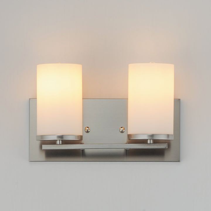 Maxim - 10282SWSN - Two Light Bath Vanity - Lateral - Satin Nickel