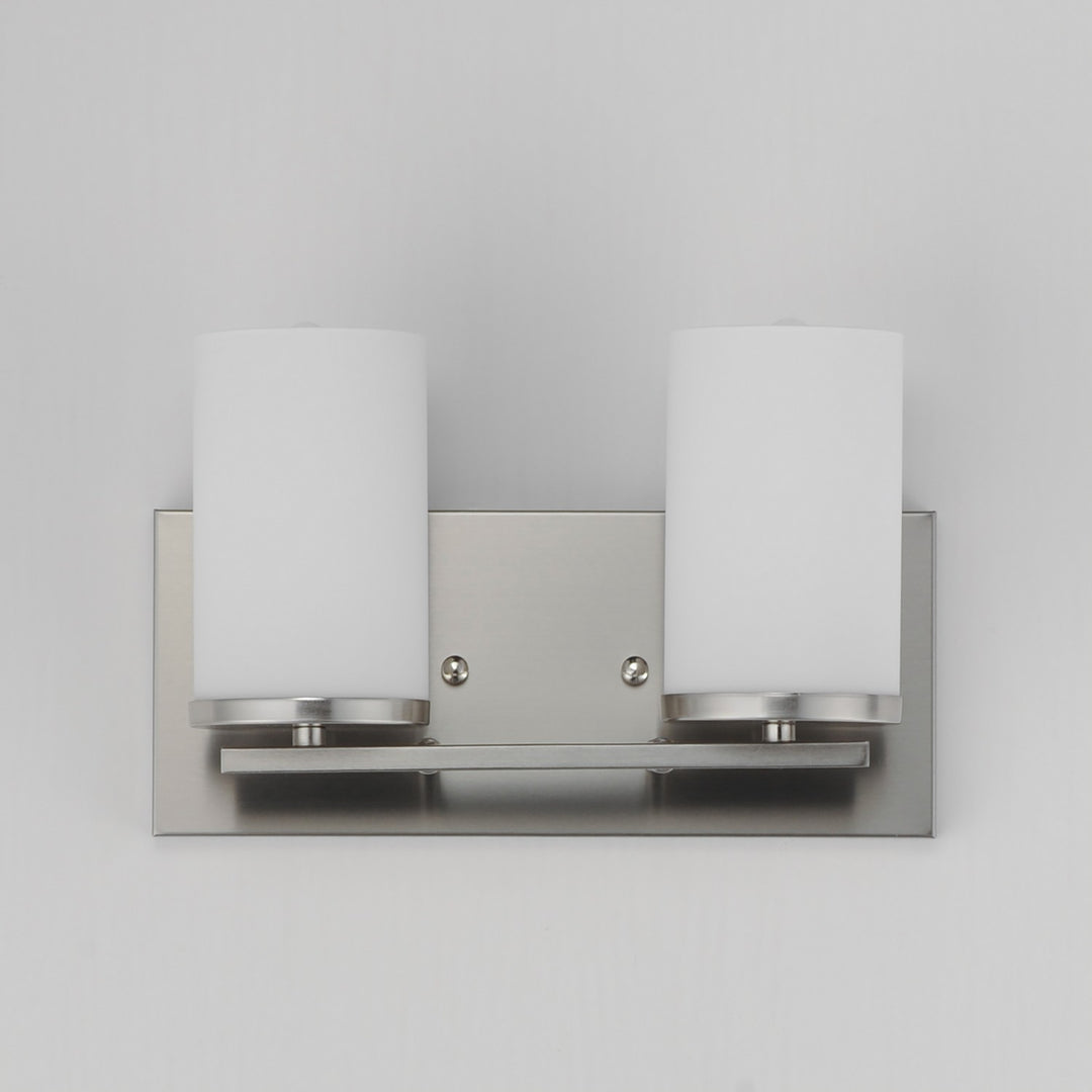 Maxim - 10282SWSN - Two Light Bath Vanity - Lateral - Satin Nickel