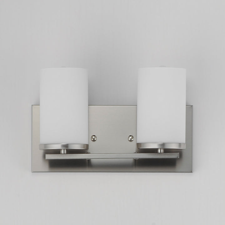 Maxim - 10282SWSN - Two Light Bath Vanity - Lateral - Satin Nickel