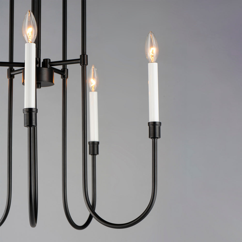 Maxim - 11285BK - Five Light Chandelier - Tux - Black