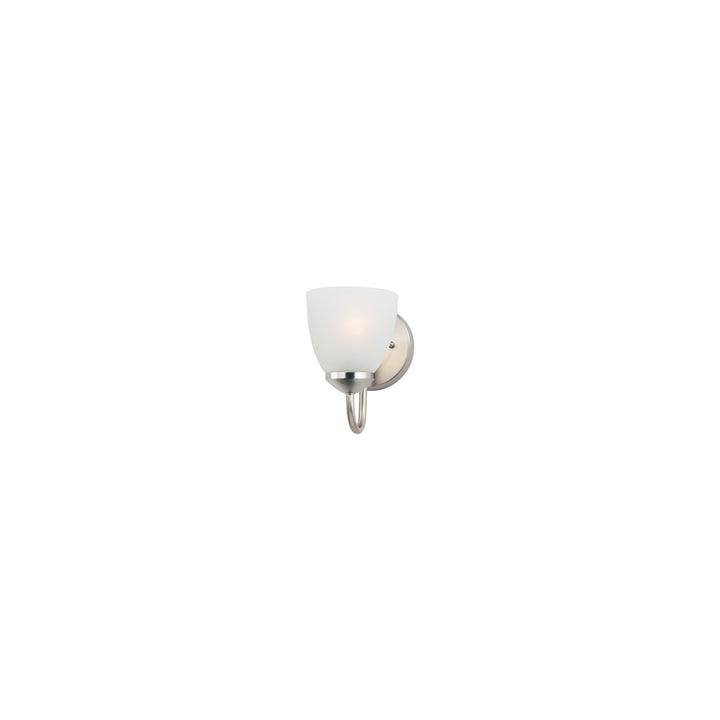 Maxim - 11381FTSN - One Light Bath Vanity - Axis - Satin Nickel