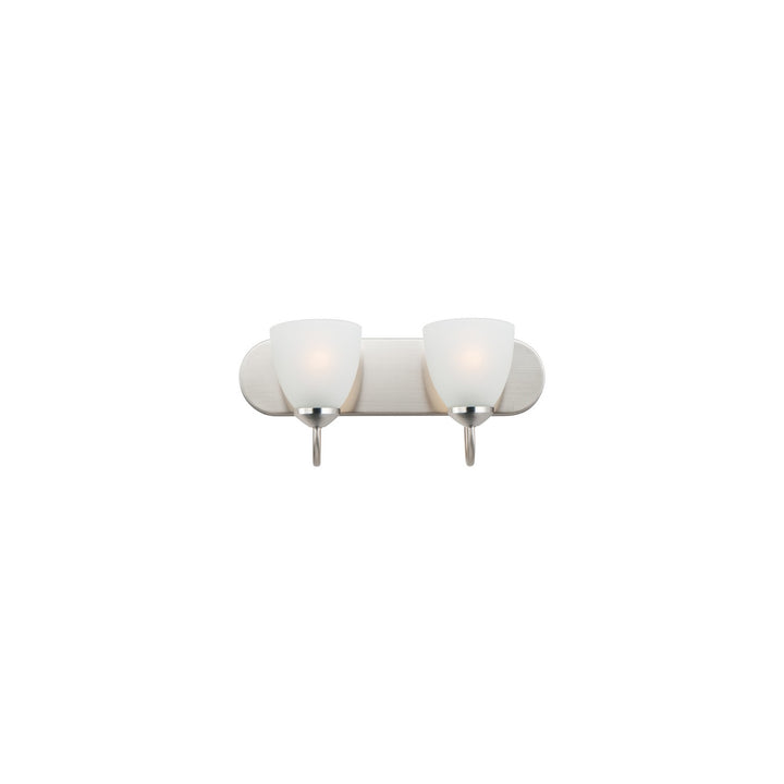 Maxim - 11382FTSN - Two Light Bath Vanity - Axis - Satin Nickel