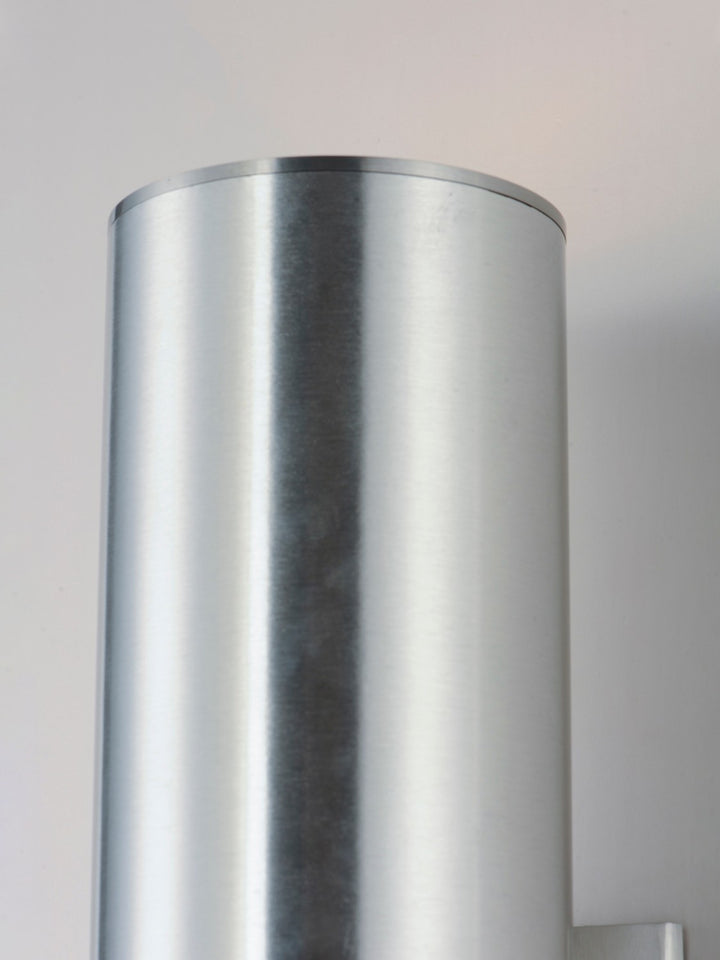 Maxim - 26103AL - Two Light Outdoor Wall Lantern - Outpost - Brushed Aluminum