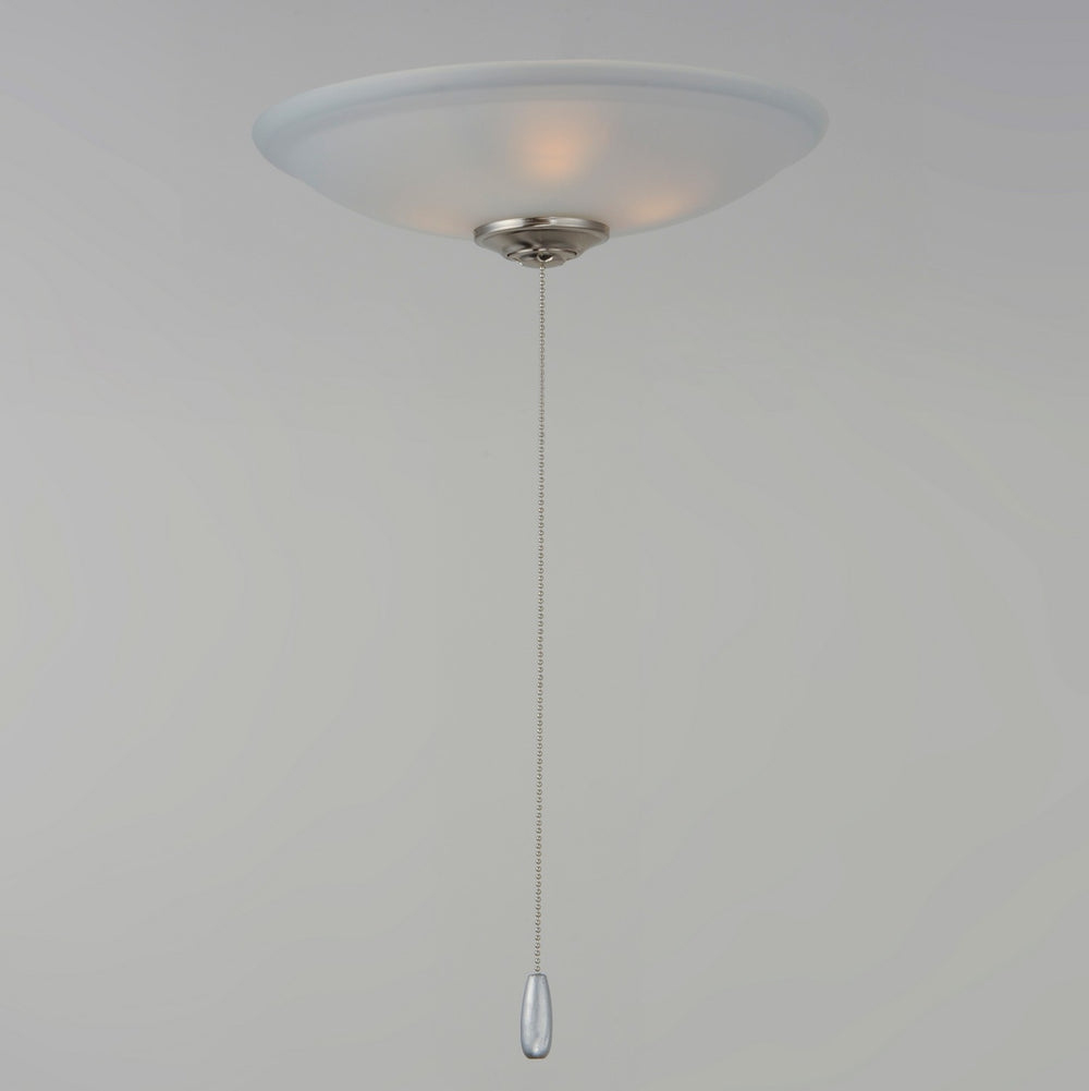 Maxim - FKT213FTSN - Three Light Ceiling Fan Light Kit - Fan Light Kits - Satin Nickel