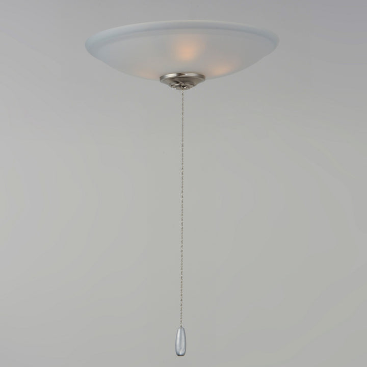 Maxim - FKT213FTSN - Three Light Ceiling Fan Light Kit - Fan Light Kits - Satin Nickel