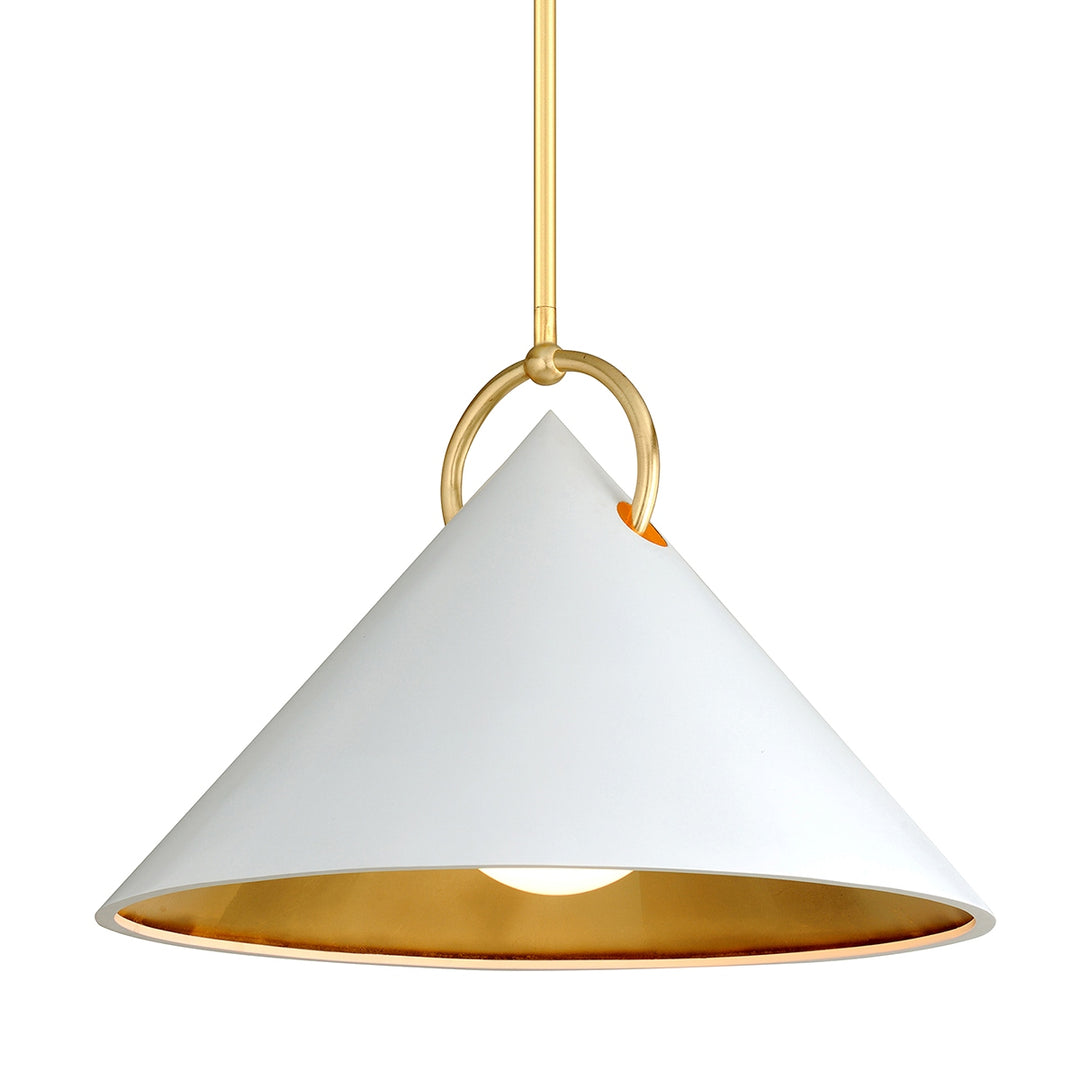 Corbett Lighting Canada - 290-42-GL/SWH - One Light Pendant - Charm - Soft White