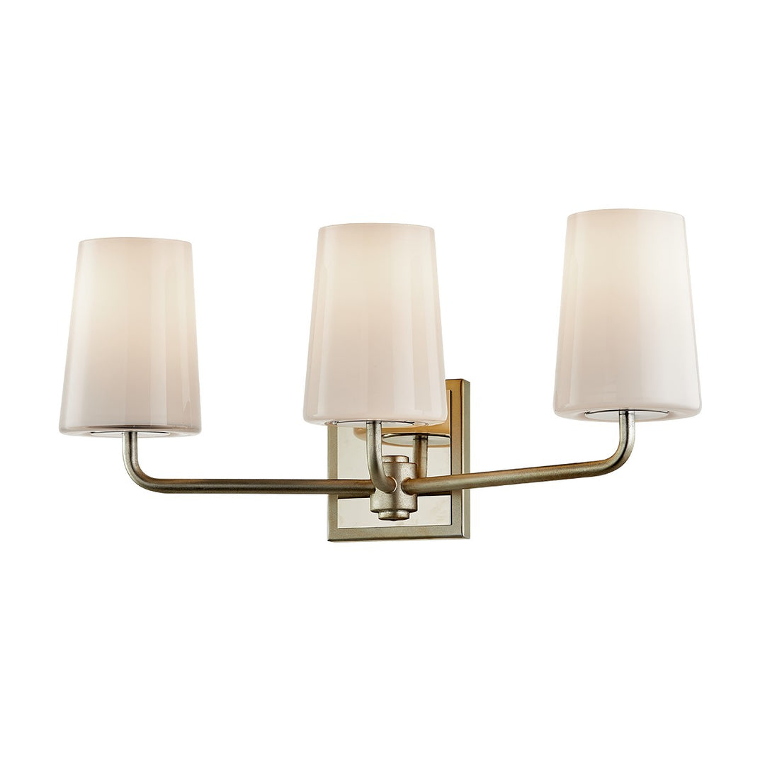 Troy Lighting Canada - B7693-WSL/PN - Three Light Bath And Vanity - Simone - Warm Silver Leaf