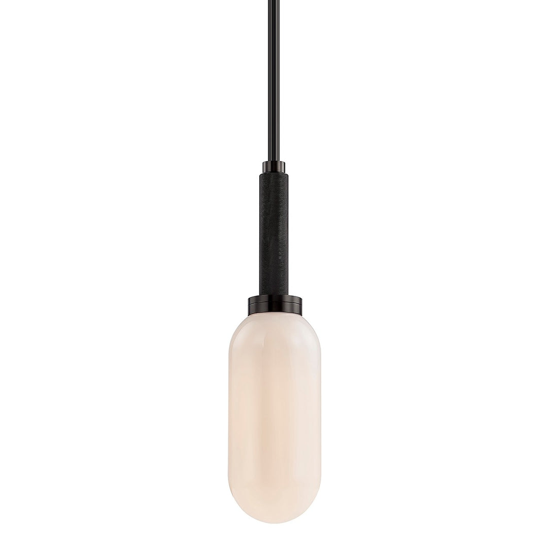 Annex One Light Pendant in Anodized Black - available from The Lighting Shoppe, trusted by Canadian homeowners