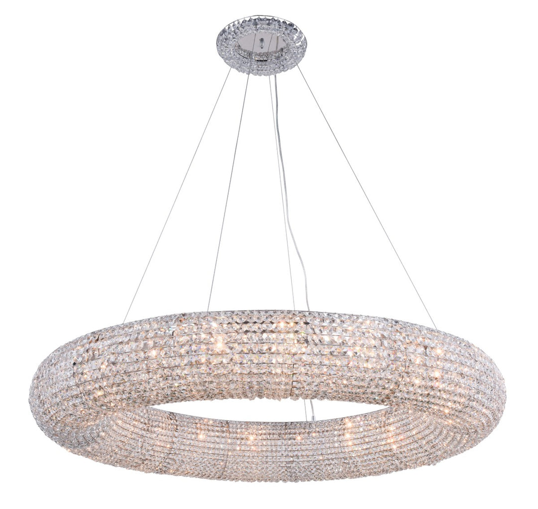Elegant Lighting - 2114G52C/RC - 20 Light Chandelier - Paris - Chrome