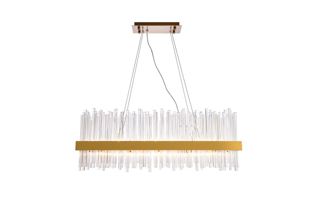 Elegant Lighting - 3000G36G - 20 Light Chandelier - Dallas - gold