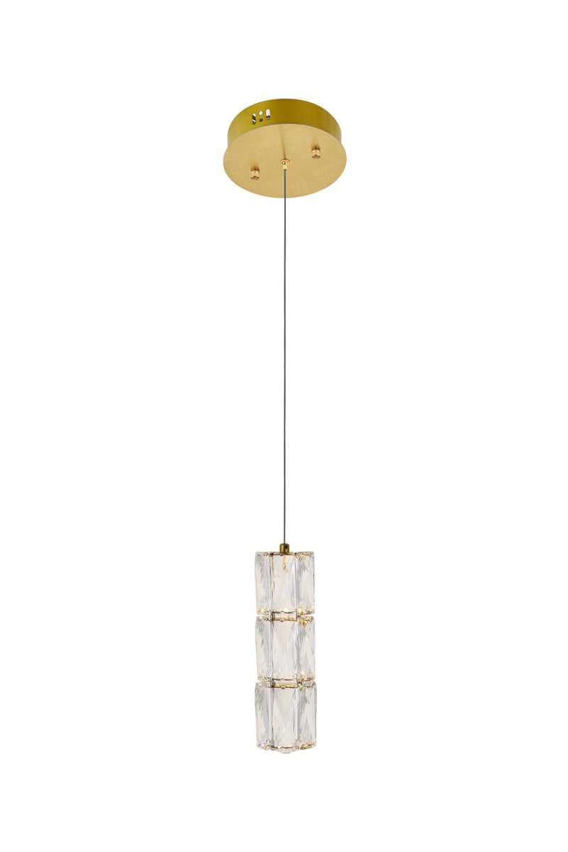 Polaris LED Pendant in Gold - available from The Lighting Shoppe, trusted by Canadian homeowners