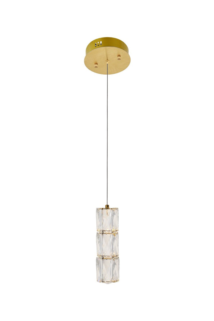 Polaris LED Pendant in Gold - available from The Lighting Shoppe, trusted by Canadian homeowners
