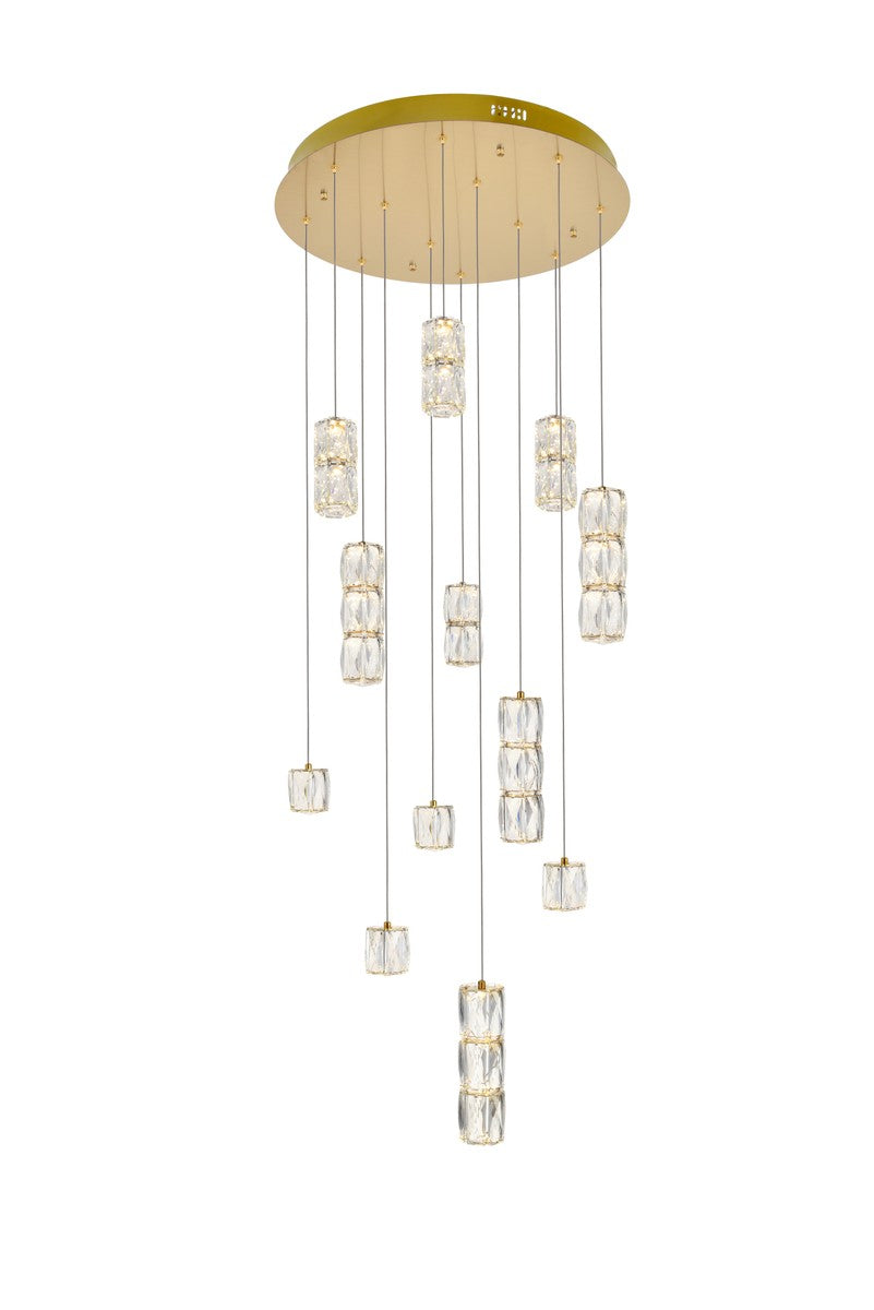 Polaris LED Pendant in Gold - available from The Lighting Shoppe, trusted by Canadian homeowners