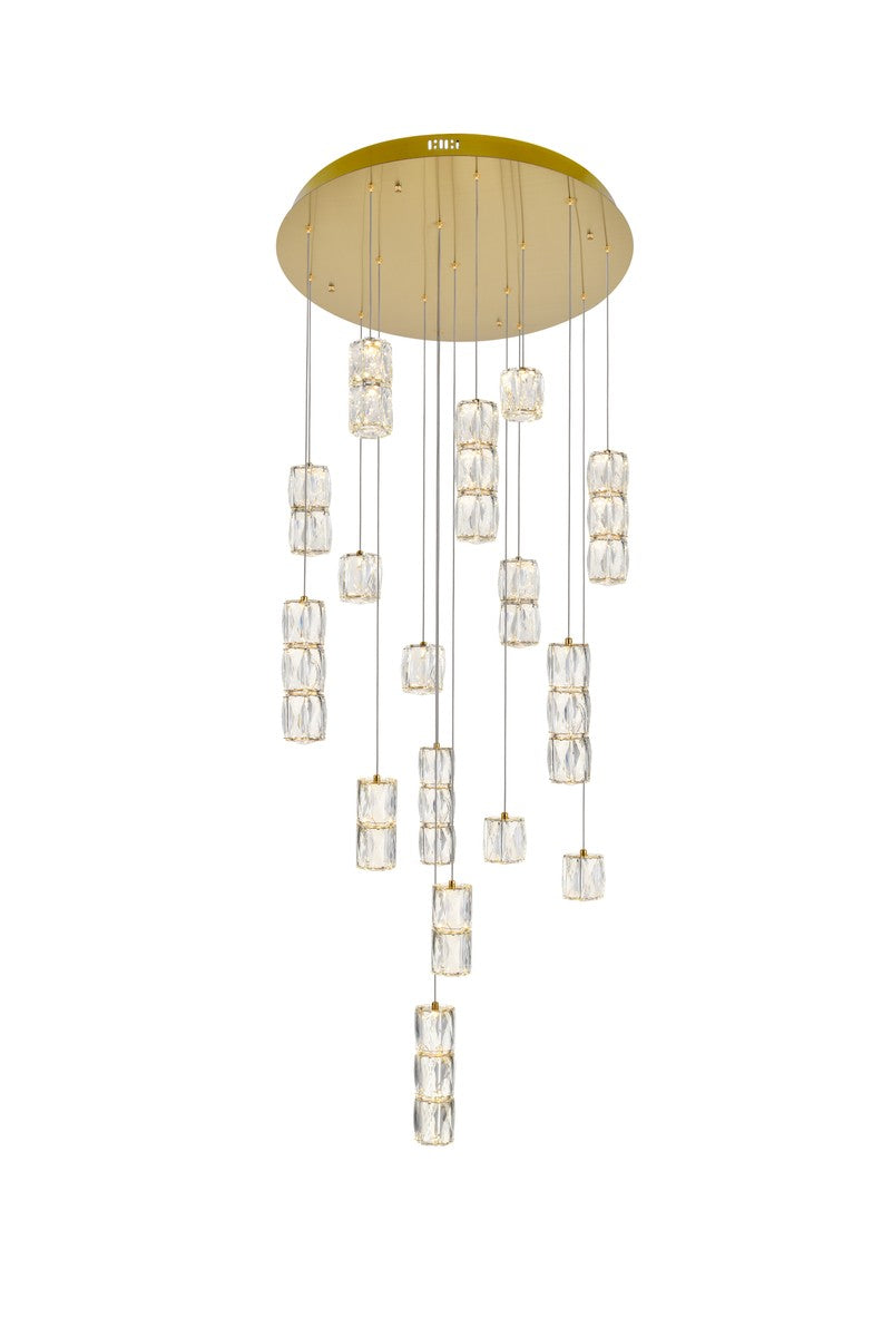 Polaris LED Pendant in Gold - available from The Lighting Shoppe, trusted by Canadian homeowners