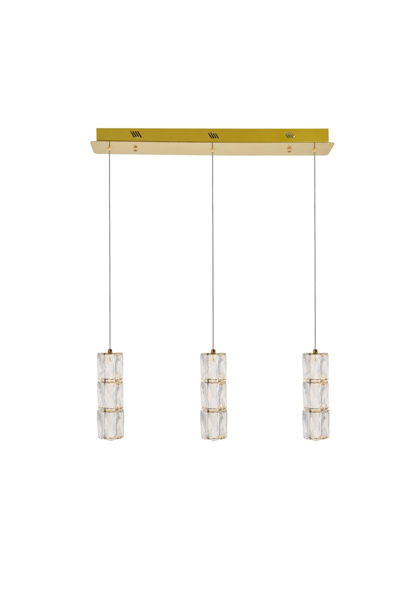 Polaris LED Pendant in Gold - available from The Lighting Shoppe, trusted by Canadian homeowners