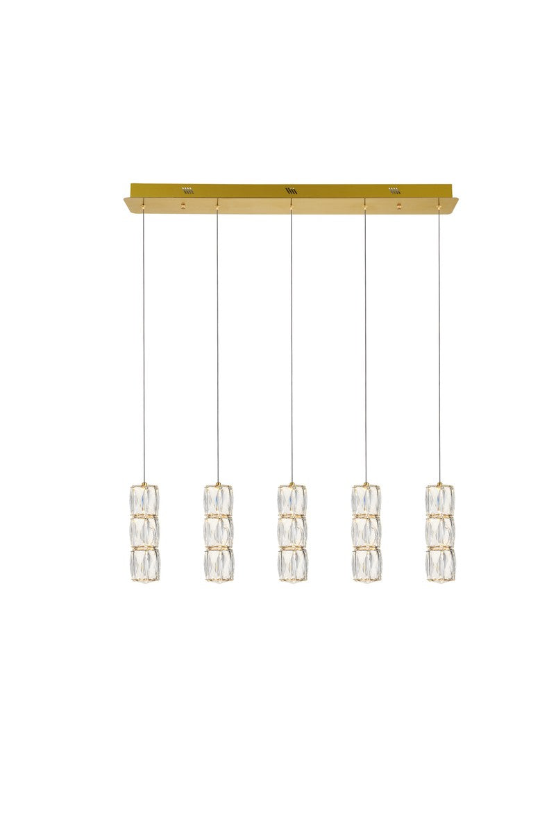 Polaris LED Pendant in Gold - available from The Lighting Shoppe, trusted by Canadian homeowners