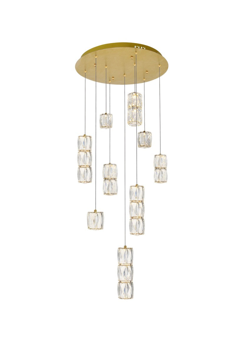 Polaris LED Pendant in Gold - available from The Lighting Shoppe, trusted by Canadian homeowners