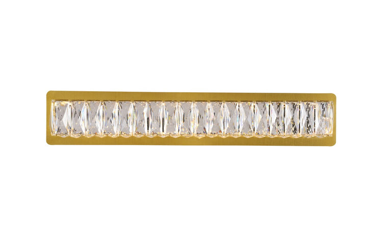 Monroe LED Wall Sconce in Gold - available from The Lighting Shoppe, trusted by Canadian homeowners