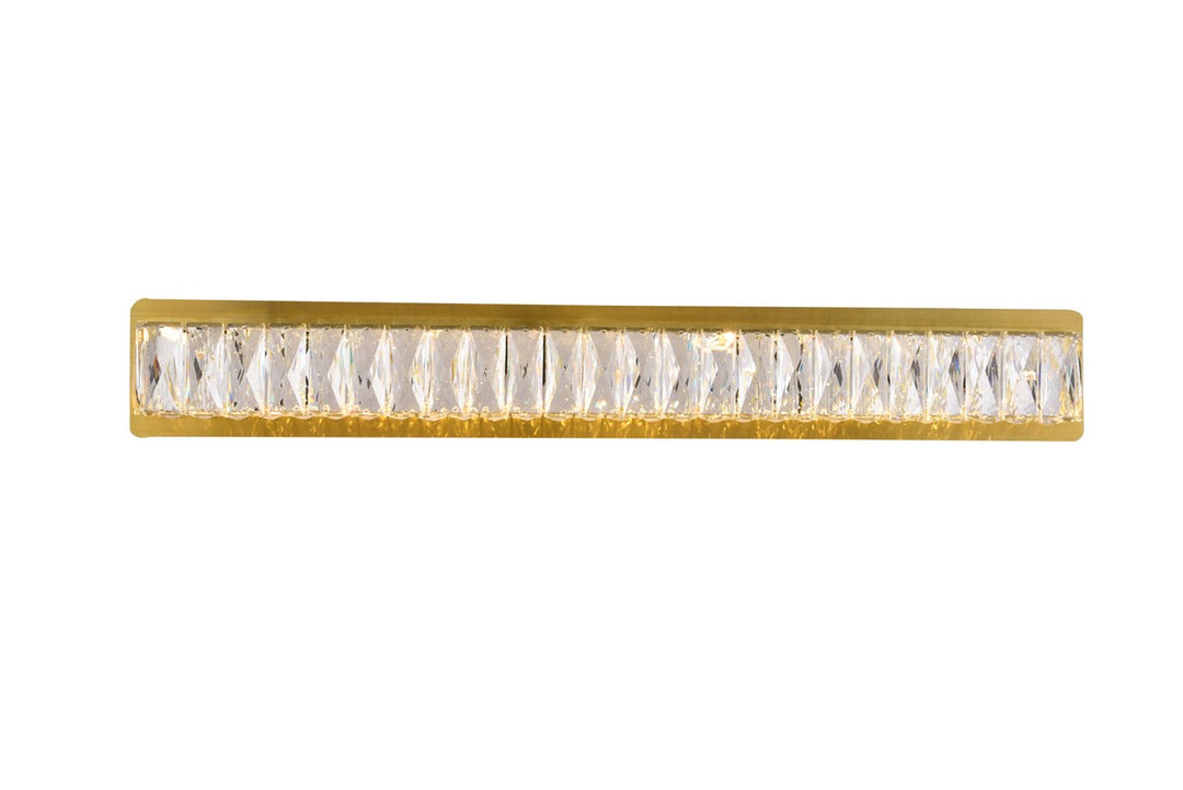 Monroe LED Wall Sconce in Gold - available from The Lighting Shoppe, trusted by Canadian homeowners