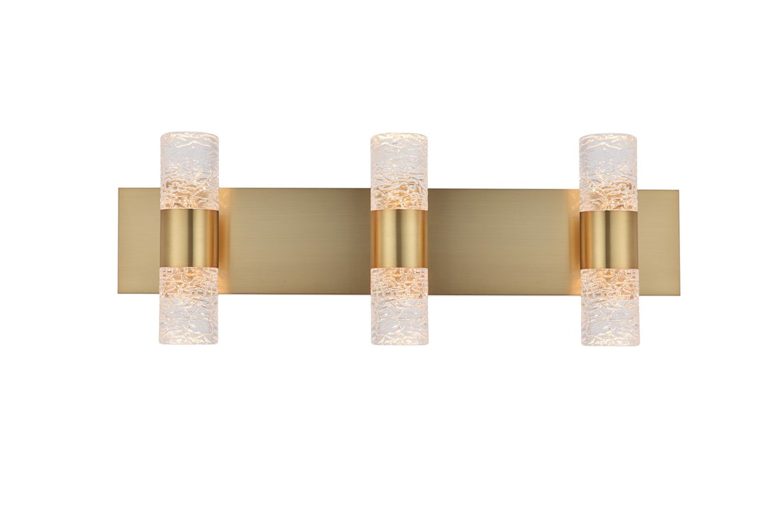 Vega LED Wall Sconce in Gold - available from The Lighting Shoppe, trusted by Canadian homeowners
