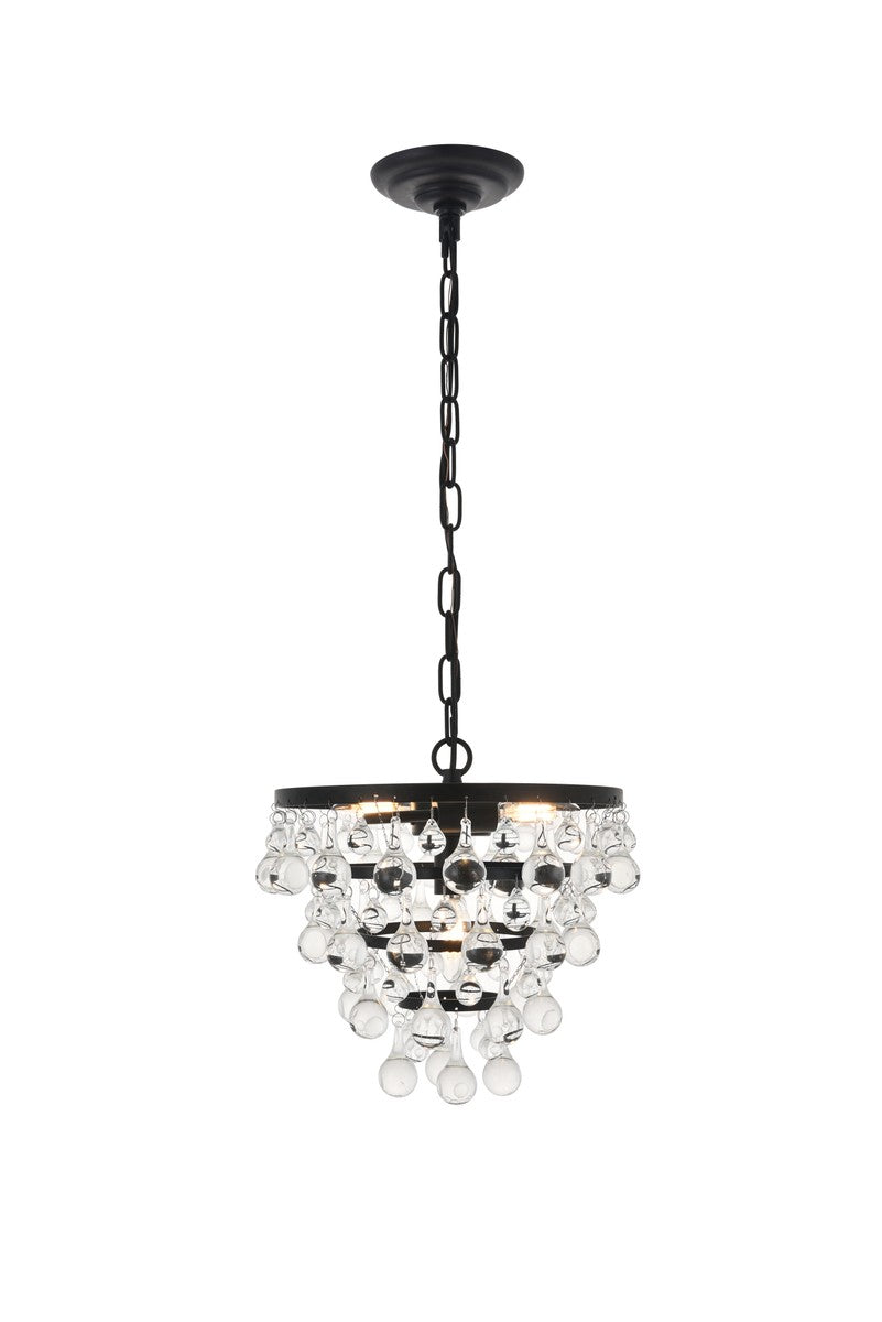 Kora Three Light Pendant in Black - available from The Lighting Shoppe, trusted by Canadian homeowners