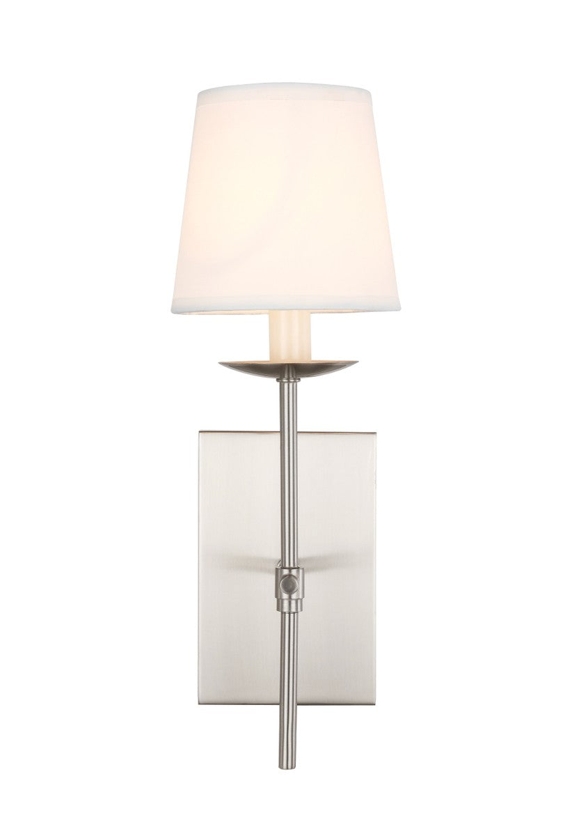 Eclipse One Light Wall Sconce in Burnished Nickel - available from The Lighting Shoppe, trusted by Canadian homeowners