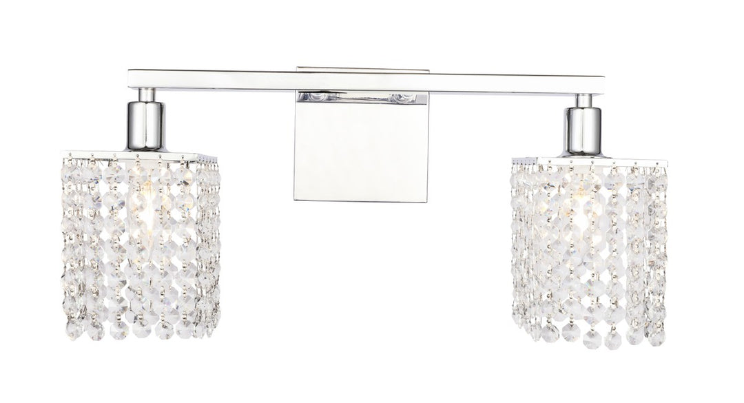 Phineas Two Light Wall Sconce in Chrome - available from The Lighting Shoppe, trusted by Canadian homeowners