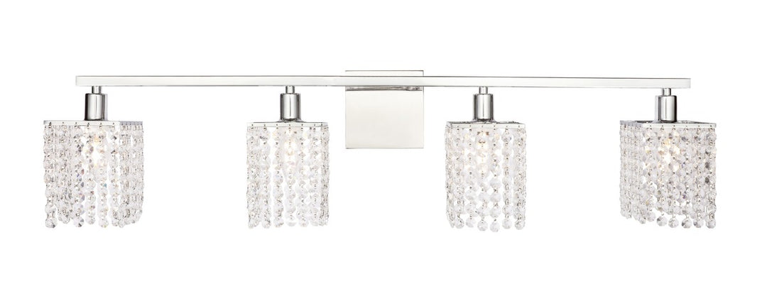 Phineas Four Light Wall Sconce in Chrome - available from The Lighting Shoppe, trusted by Canadian homeowners