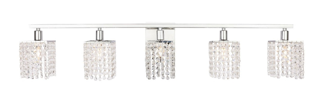 Phineas Five Light Wall Sconce in Chrome - available from The Lighting Shoppe, trusted by Canadian homeowners