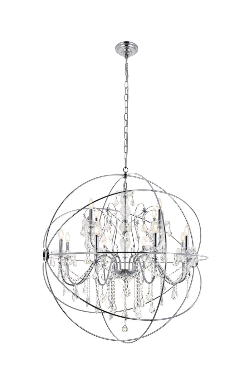 Cordelia 12 Light Pendant in Chrome - available from The Lighting Shoppe, trusted by Canadian homeowners