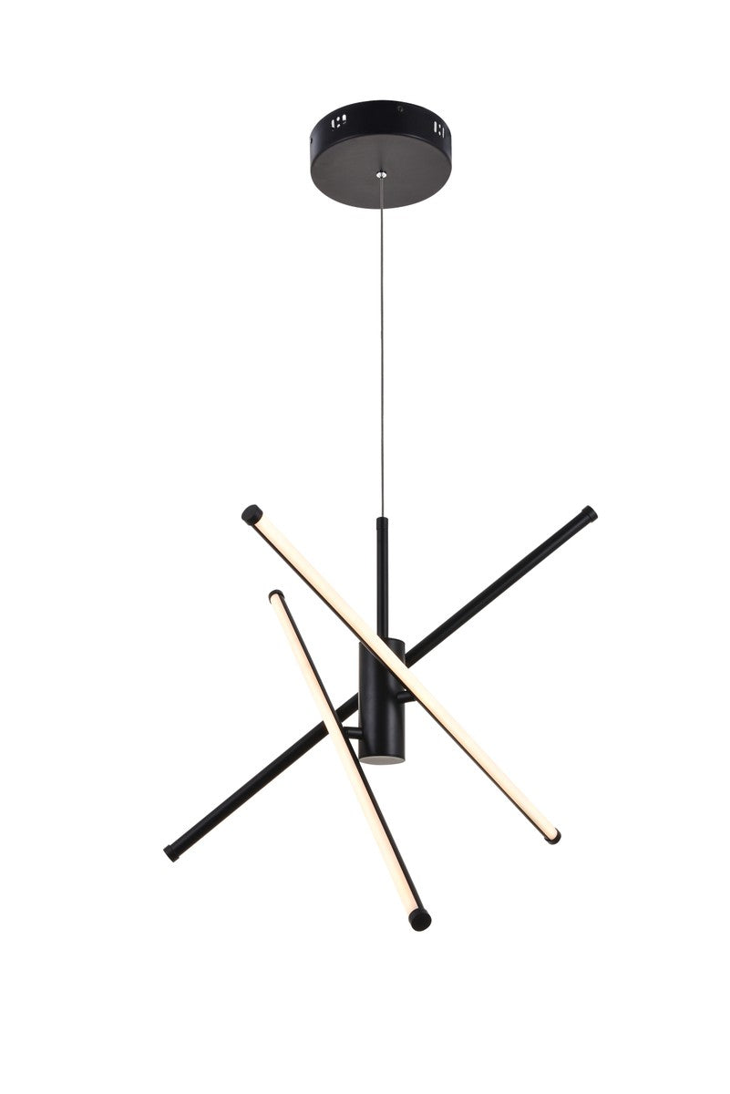 Sonya LED Pendant in Black - available from The Lighting Shoppe, trusted by Canadian homeowners