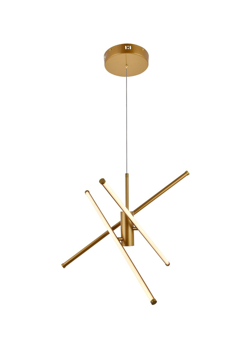 Sonya LED Pendant in Gold - available from The Lighting Shoppe, trusted by Canadian homeowners