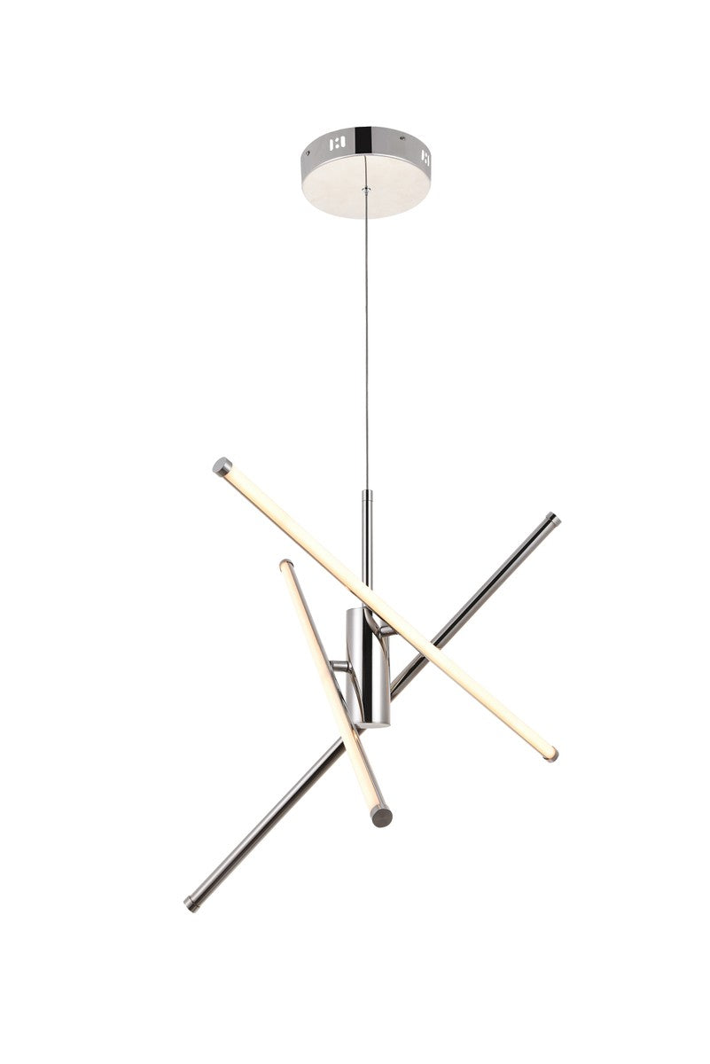 Sonya LED Pendant in Polished Nickel - available from The Lighting Shoppe, trusted by Canadian homeowners