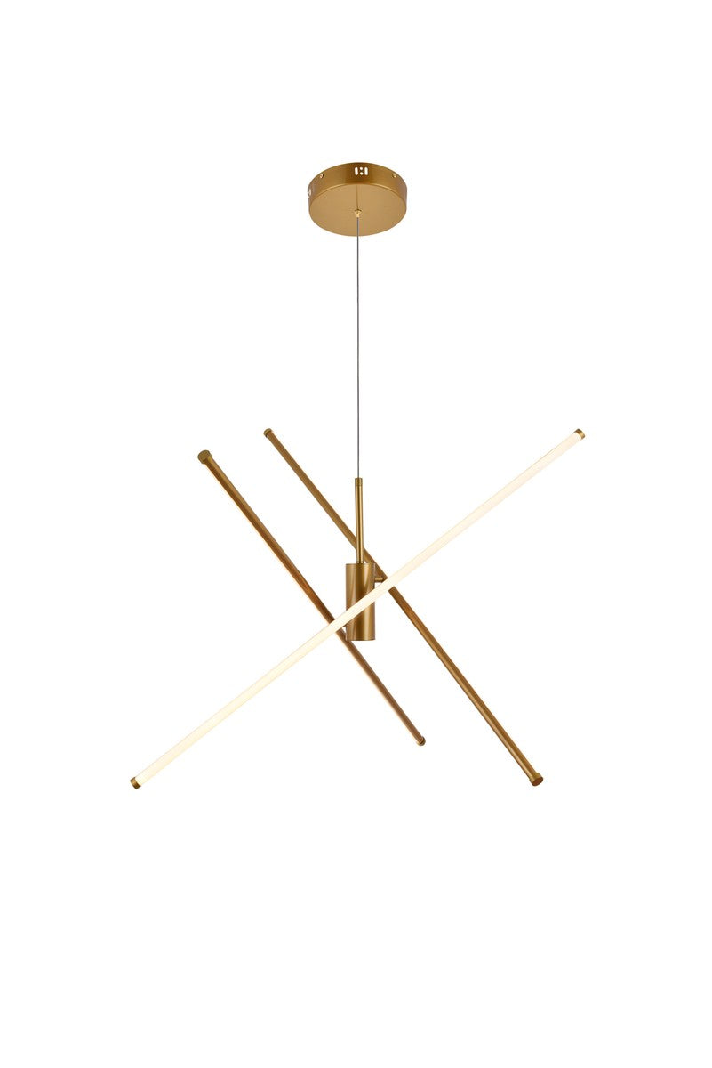 Sonya LED Pendant in Gold - available from The Lighting Shoppe, trusted by Canadian homeowners