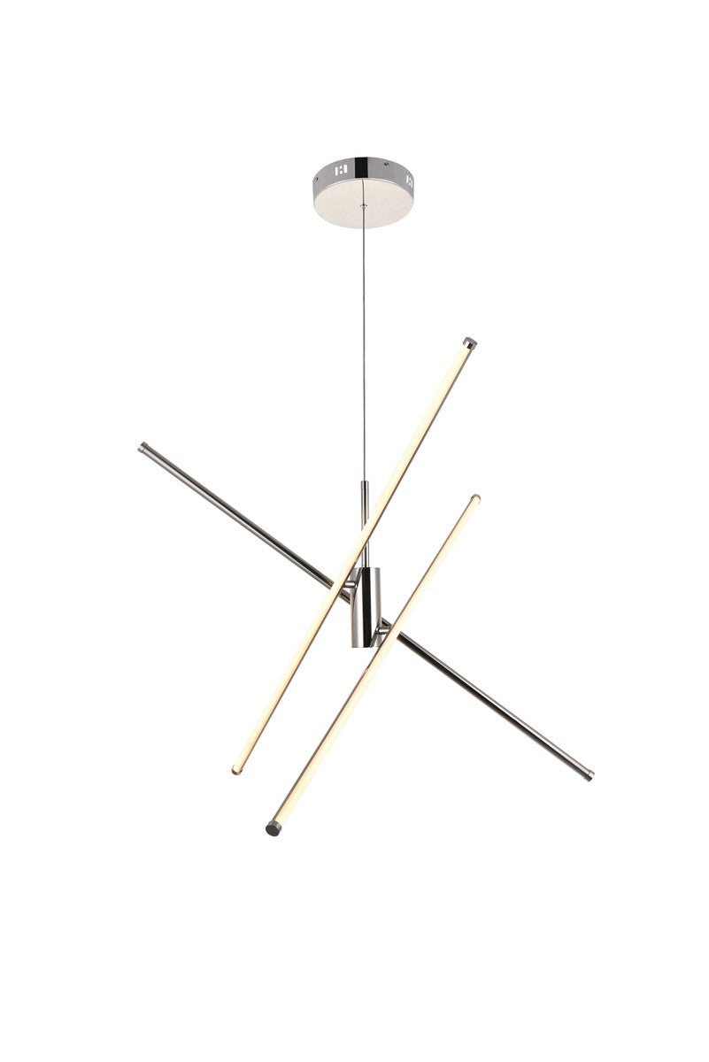 Sonya LED Pendant in Polished Nickel - available from The Lighting Shoppe, trusted by Canadian homeowners