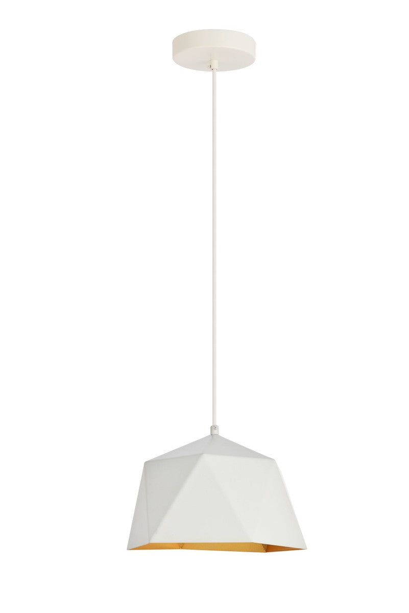 Arden One Light Pendant in White - available from The Lighting Shoppe, trusted by Canadian homeowners