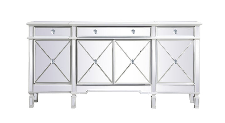 Contempo Credenza in Antique White - available from The Lighting Shoppe, trusted by Canadian homeowners