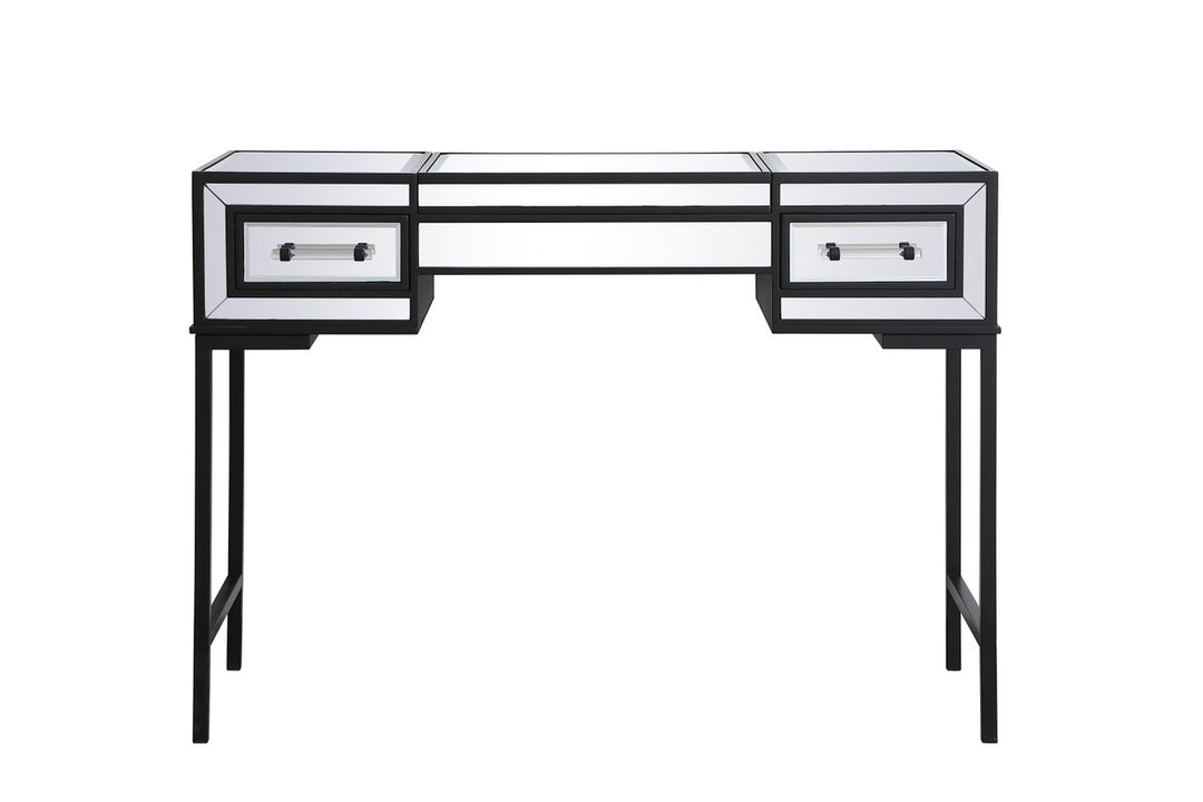 Beau Vanity Table in Black - available from The Lighting Shoppe, trusted by Canadian homeowners