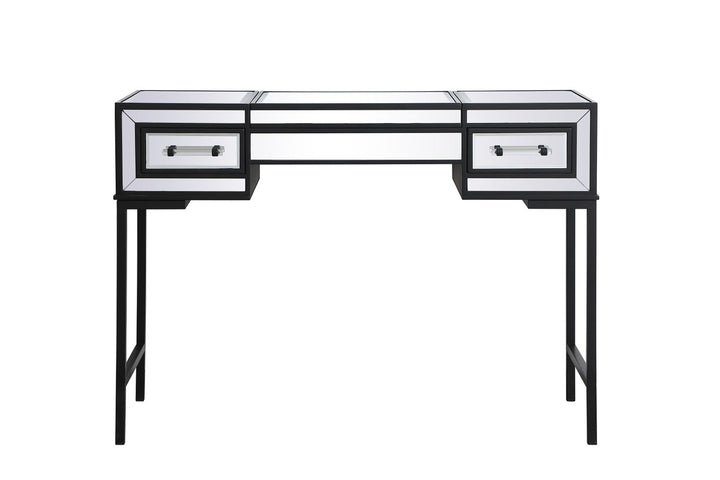 Beau Vanity Table in Black - available from The Lighting Shoppe, trusted by Canadian homeowners