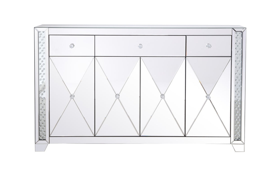Modern Credenza in Clear - available from The Lighting Shoppe, trusted by Canadian homeowners