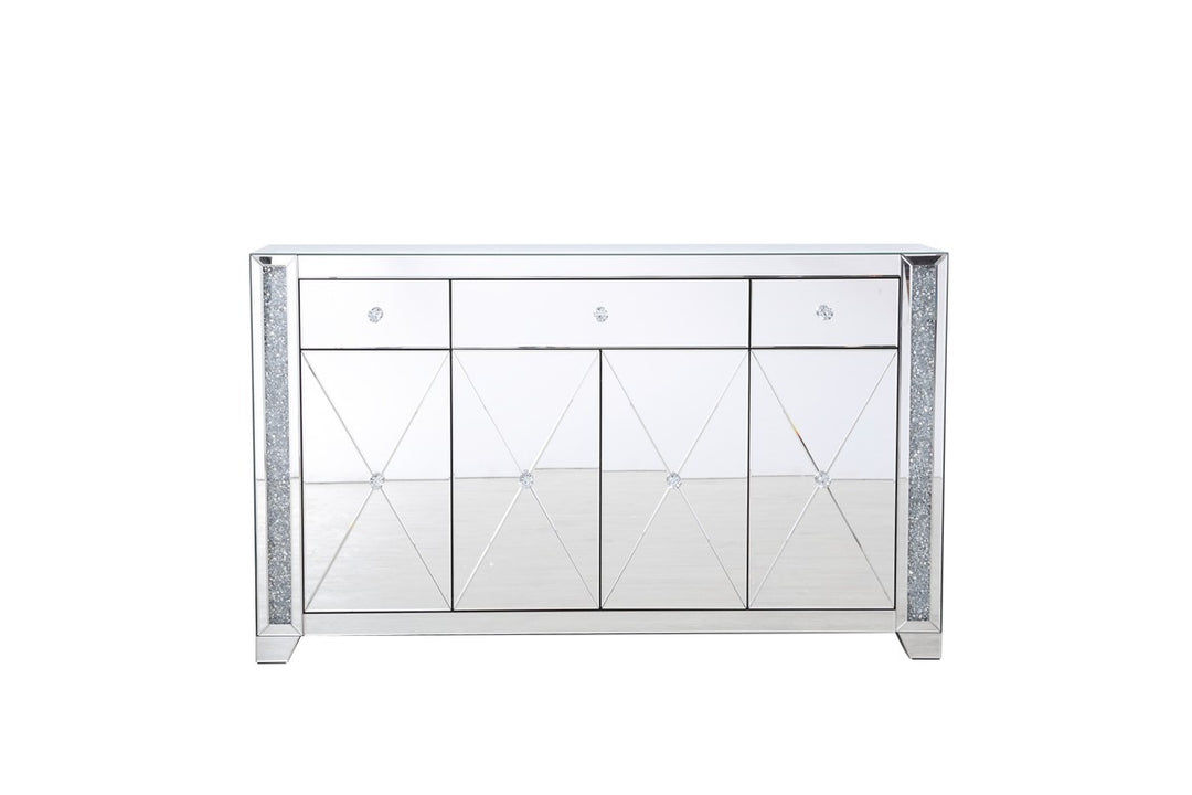 Modern Credenza in Clear - available from The Lighting Shoppe, trusted by Canadian homeowners
