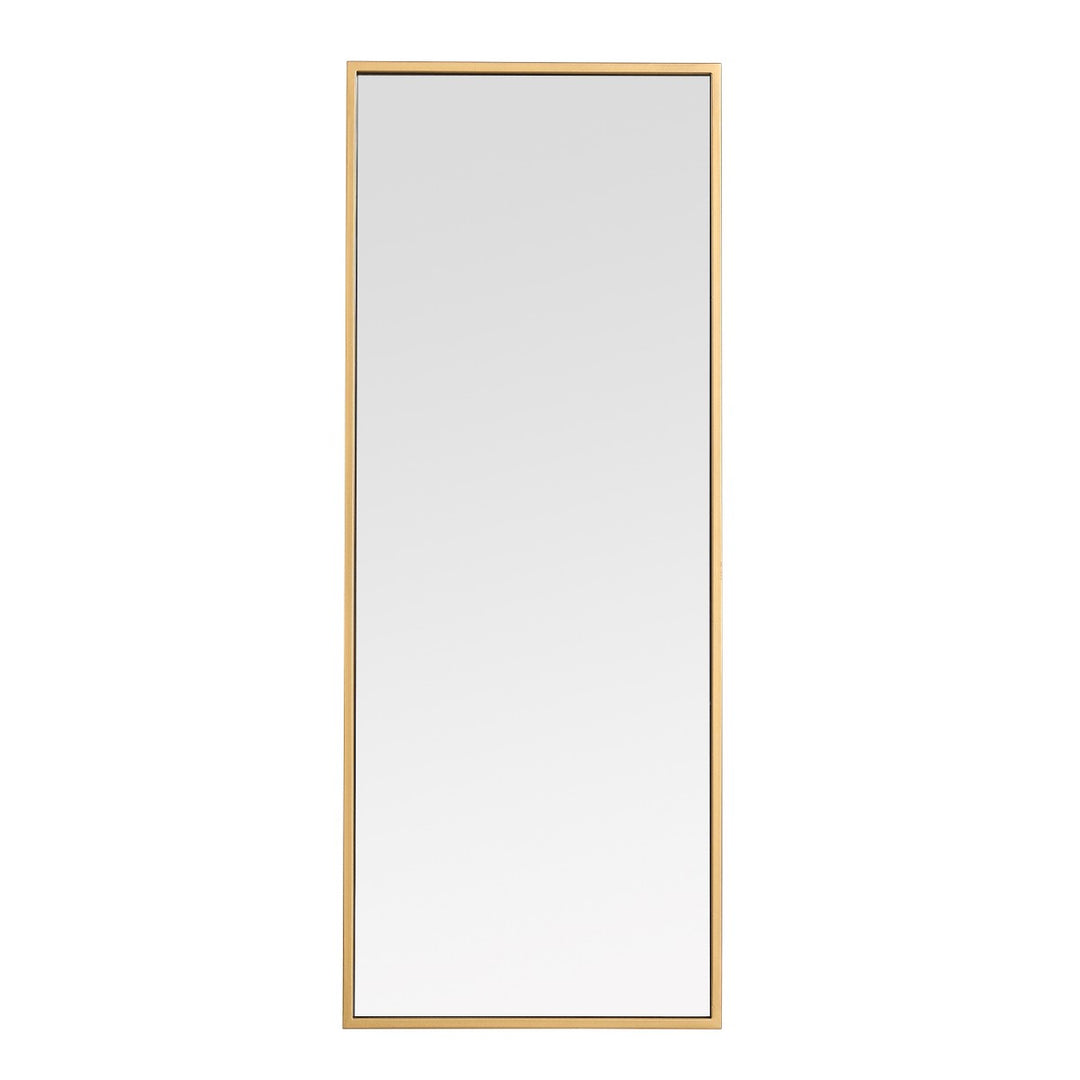 Elegant Lighting - MR41436BR - Mirror - Monet - Brass