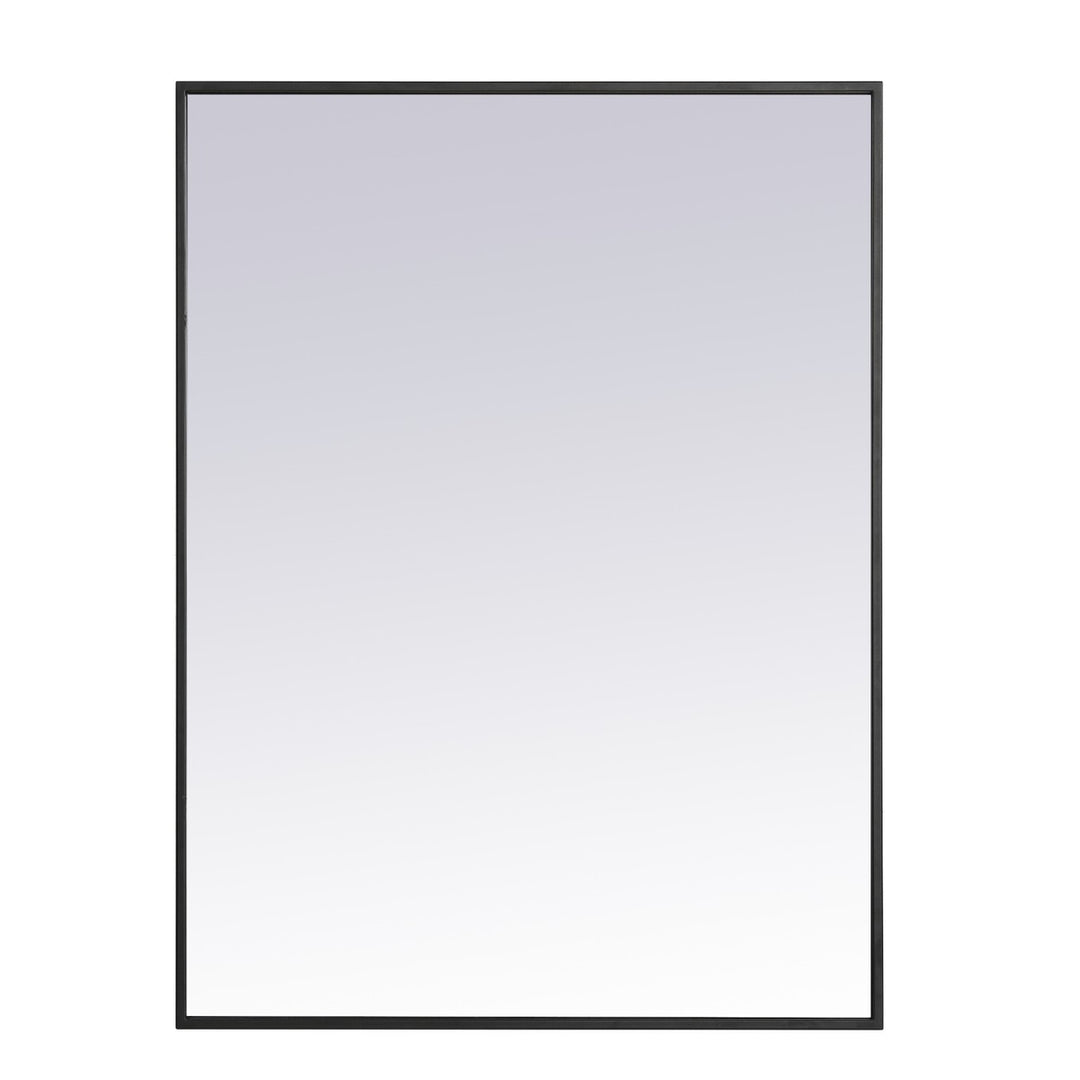 Elegant Lighting - MR42736BK - Mirror - Monet - Black