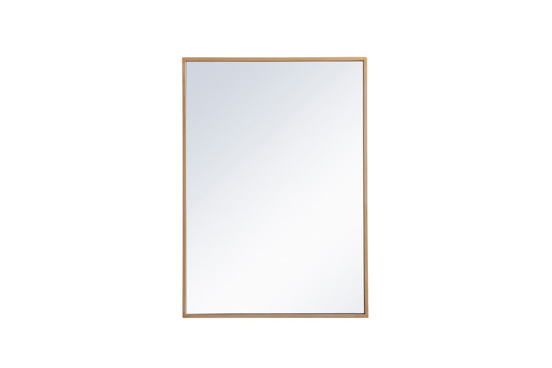 Elegant Lighting - MR572028BRS - Medicine Cabinet - Wyn - Brass