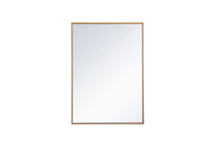 Elegant Lighting - MR572028BRS - Medicine Cabinet - Wyn - Brass