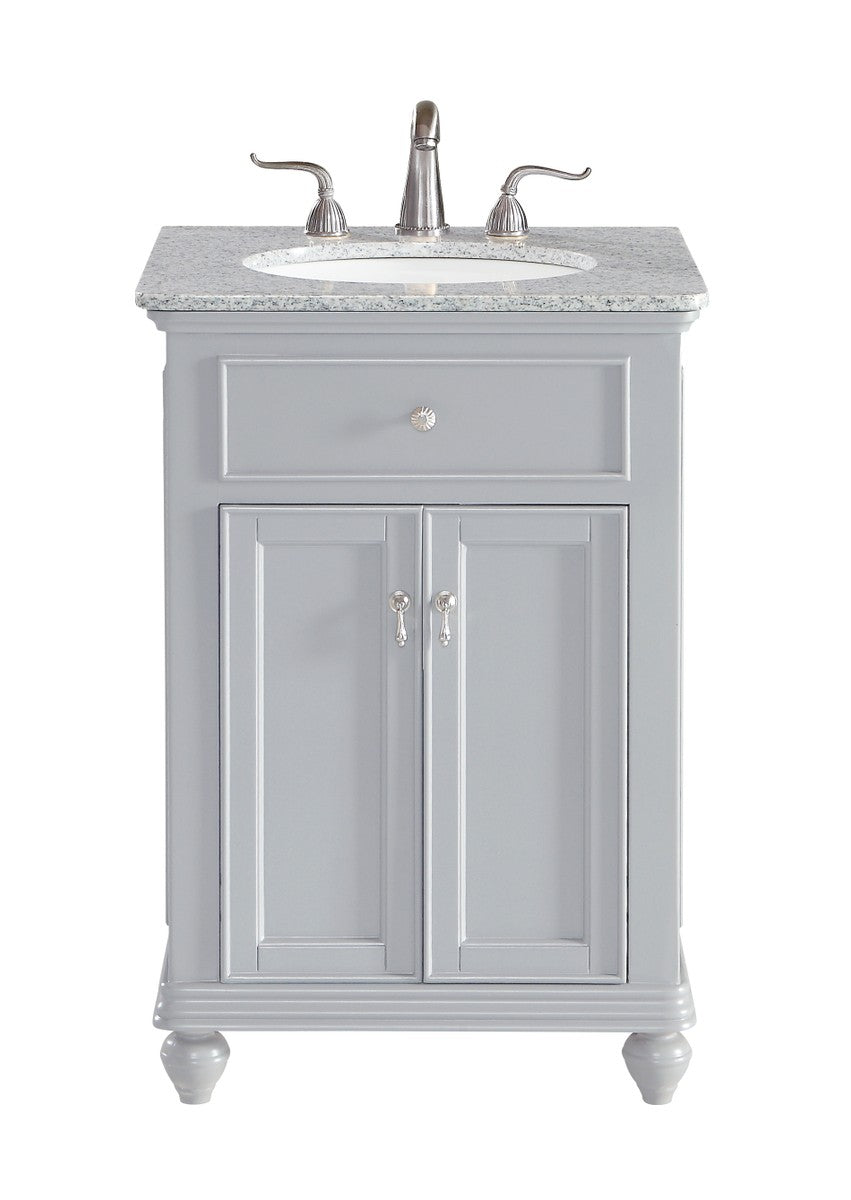 Otto Single Bathroom Vanity Set in Light Grey - available from The Lighting Shoppe, trusted by Canadian homeowners