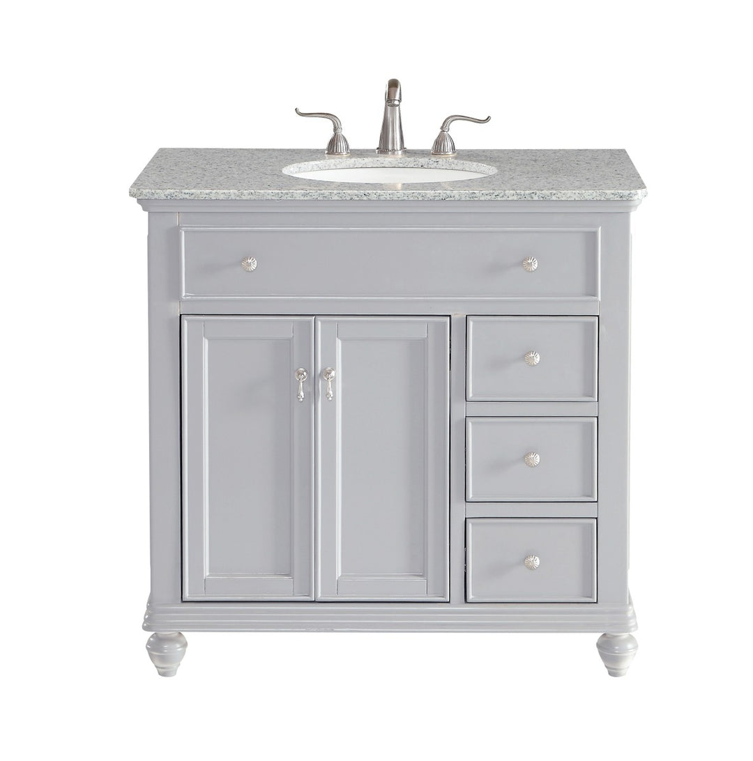 Otto Single Bathroom Vanity Set in Light Grey - available from The Lighting Shoppe, trusted by Canadian homeowners
