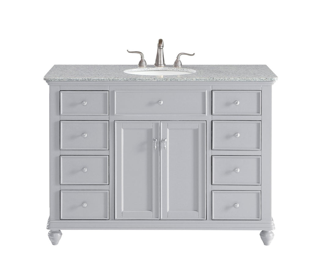 Otto Single Bathroom Vanity Set in Light Grey - available from The Lighting Shoppe, trusted by Canadian homeowners