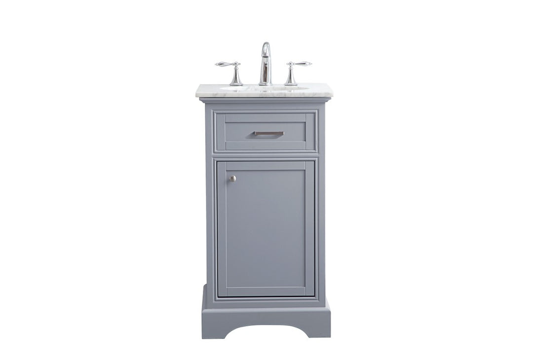 Elegant Lighting - VF15019GR - Single Bathroom Vanity Set - Americana - light grey