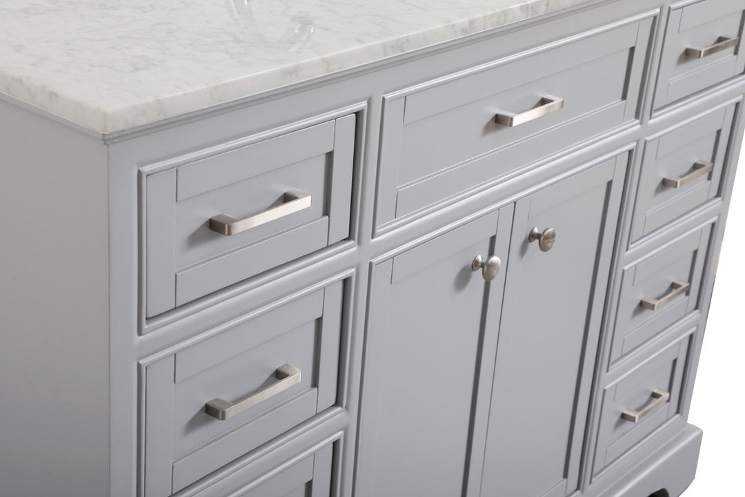 Elegant Lighting - VF15036WH - Single Bathroom Vanity Set - Americana - white